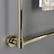 Kingston Brass 36" x 32" Wall Mount Towel Rack, Polished Brass DTM323632 - alternate 6